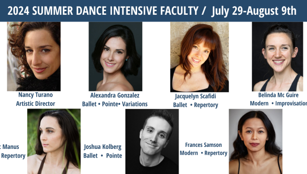 2024 NJDTE SUMMER DANCE INTENSIVE