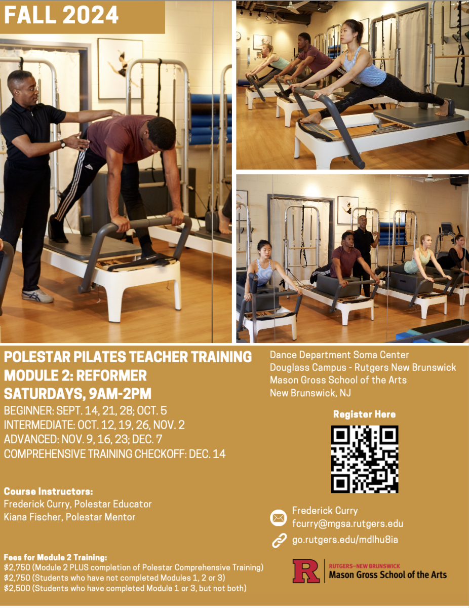 Rutgers Polestar Pilates Reformer Teacher Training Fall 2024