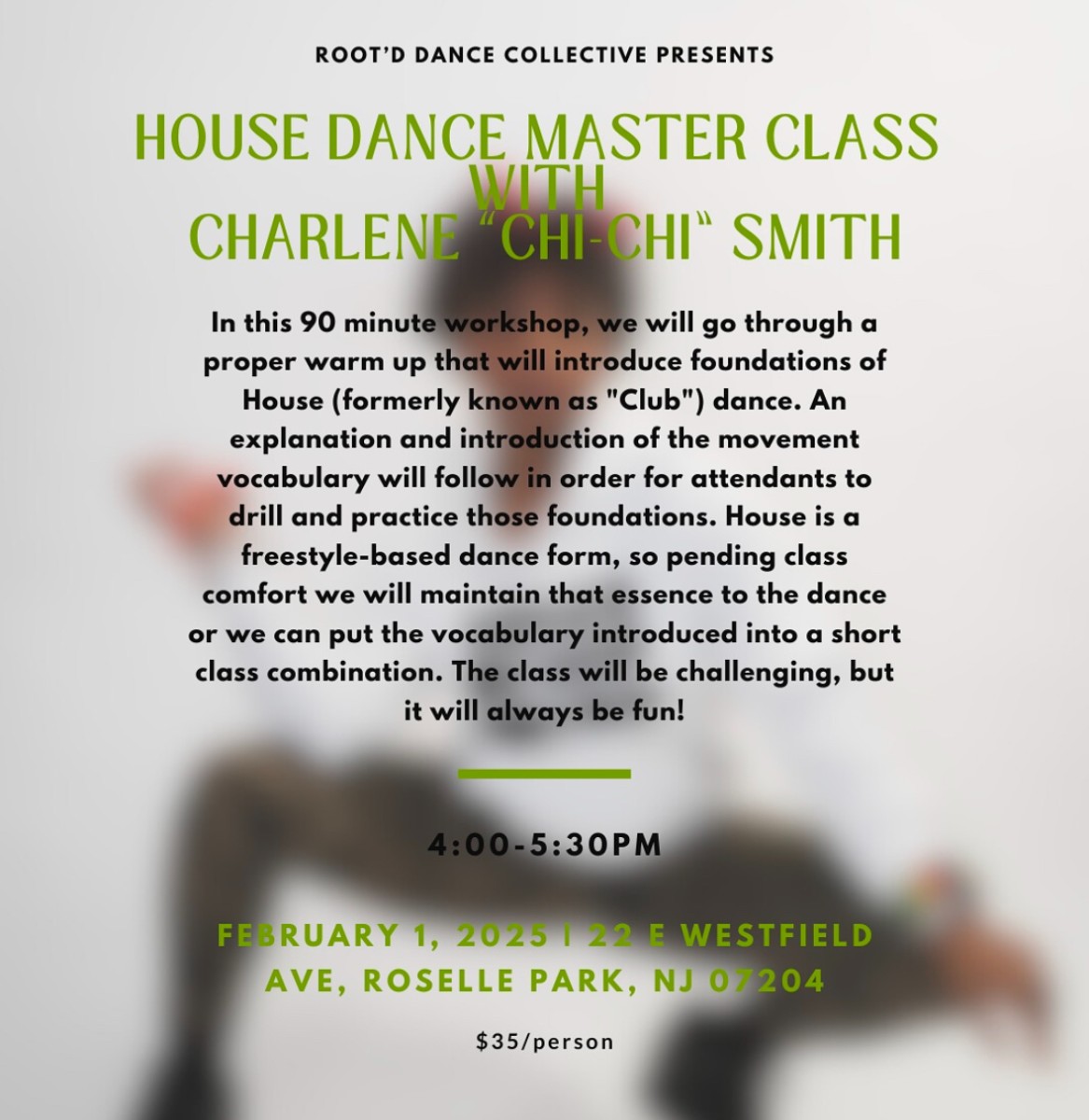 House Dance Master Class