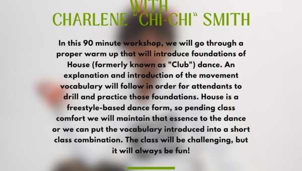 House Dance Master Class