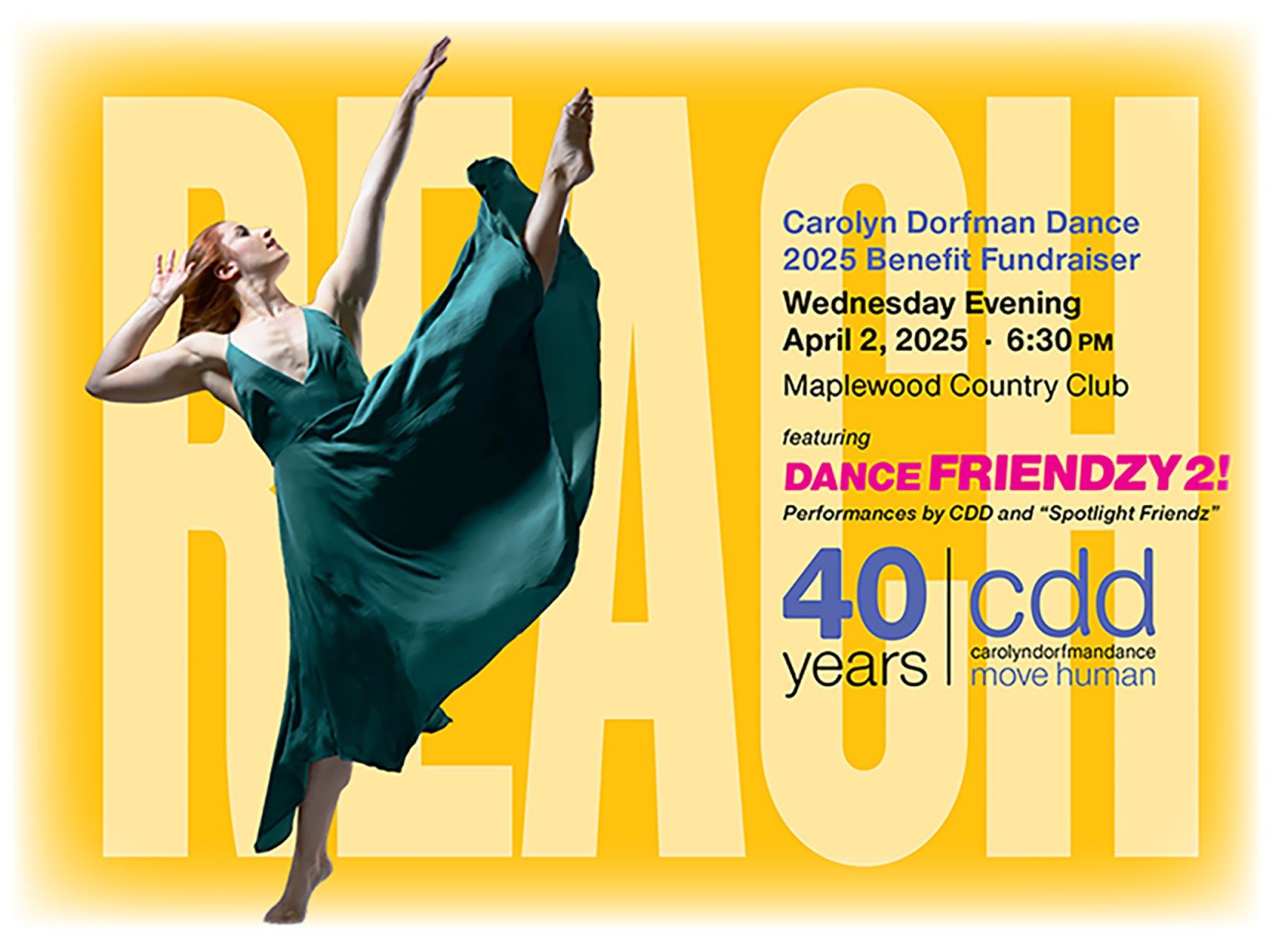 Carolyn Dorfman Dance 2025 Benefit Fundraiser