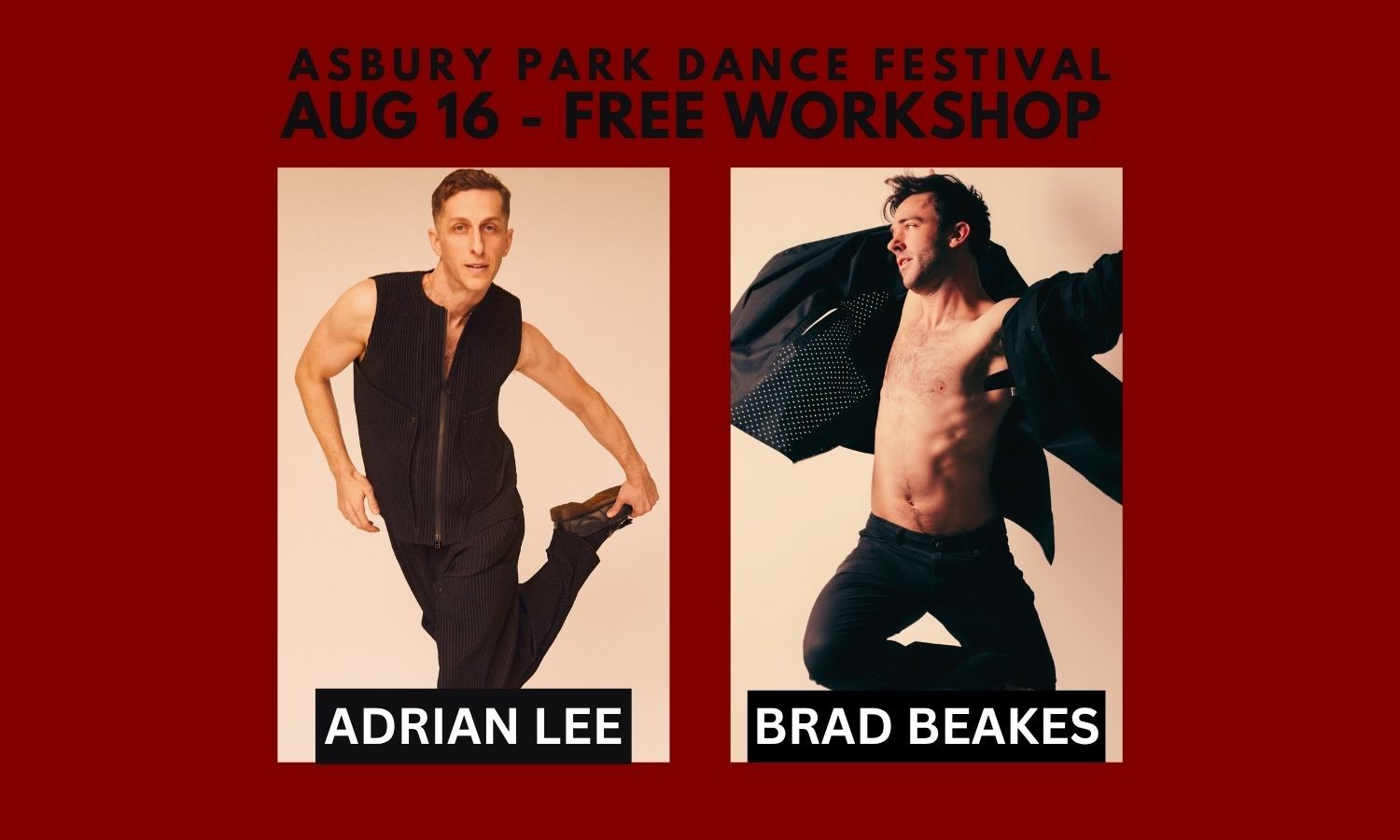 Asbury Park Dance Festival - August 16 - Free Workshop