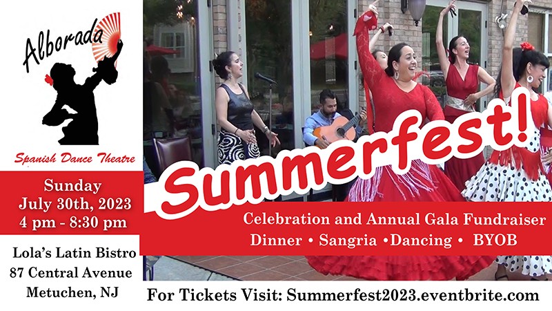 Alborada Spanish Dance Theatre presents " Summerfest" Gala Fundraiser