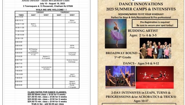 Dance Innovations Budding Artist Camps