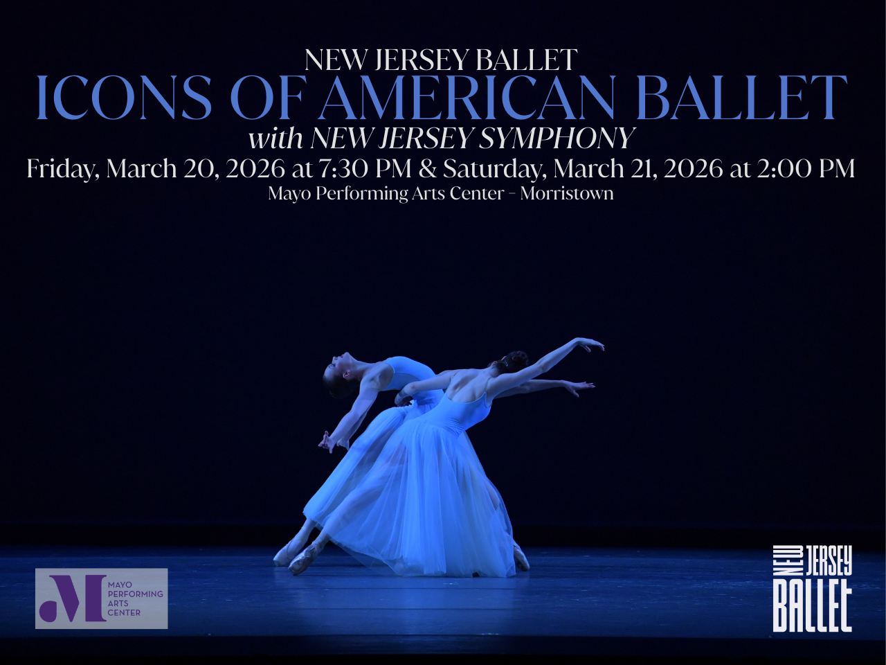New Jersey Ballet Presents: Icons of American Ballet with New Jersey Symphony