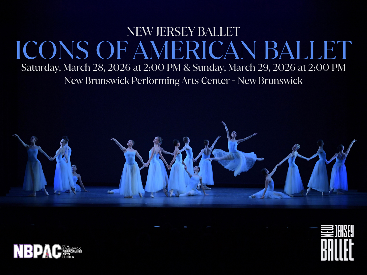 New Jersey Ballet Presents Icons of American Ballet