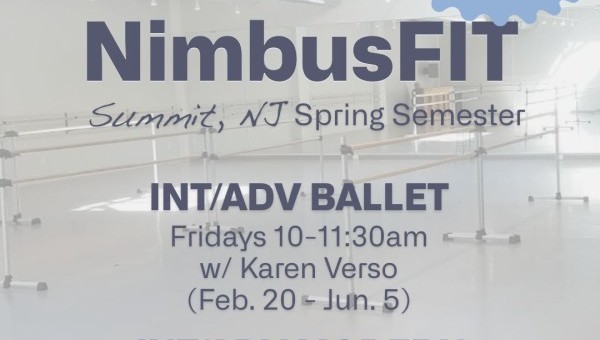 Adult Open Class at Nimbus: Int/Adv Modern with Heather Harrington