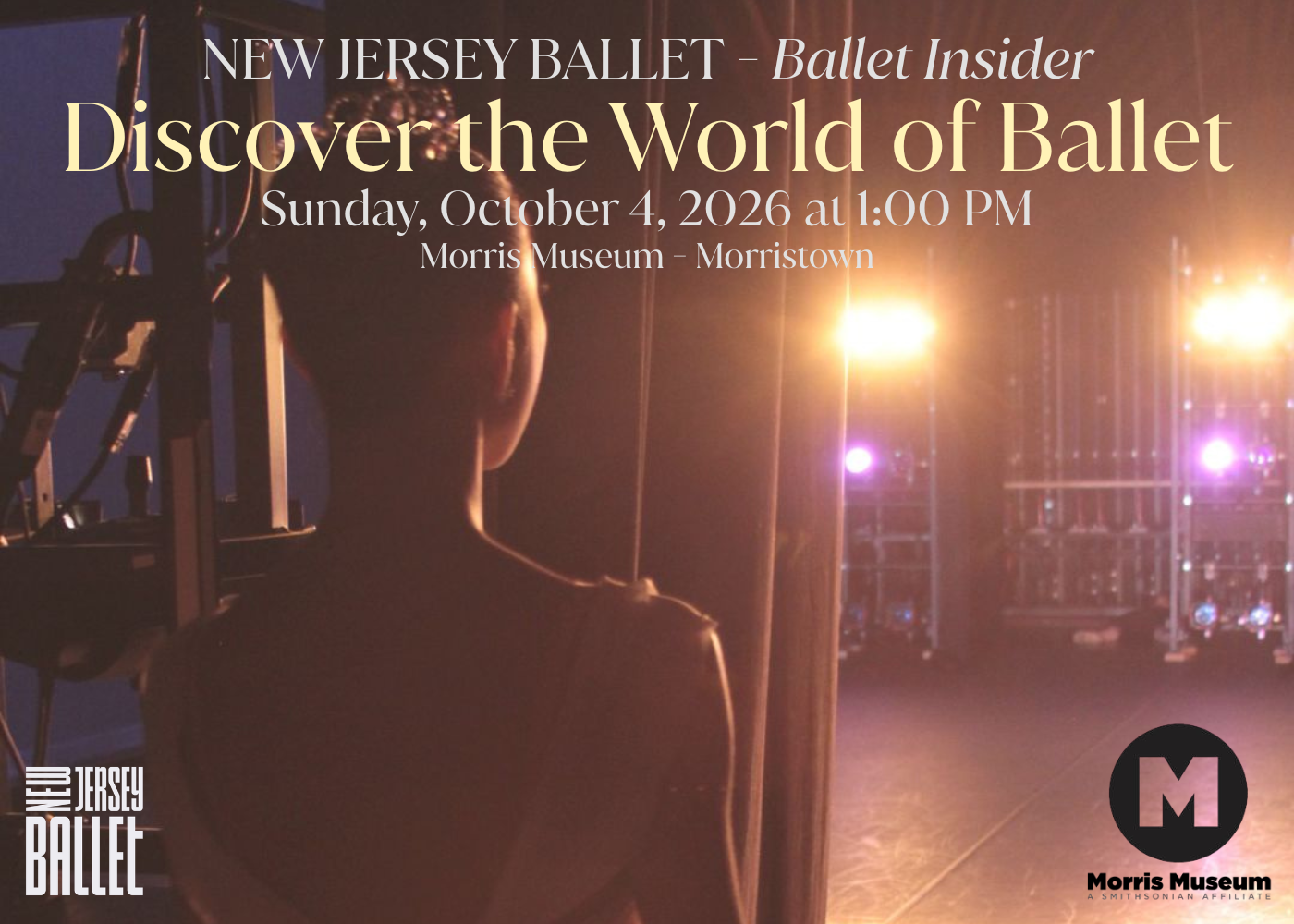 New Jersey Ballet -- Ballet Insider: Discover the World of Ballet
