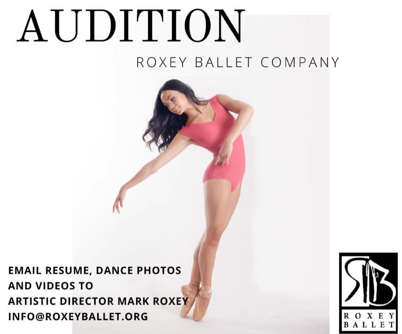 Audition for Roxey Ballet Company