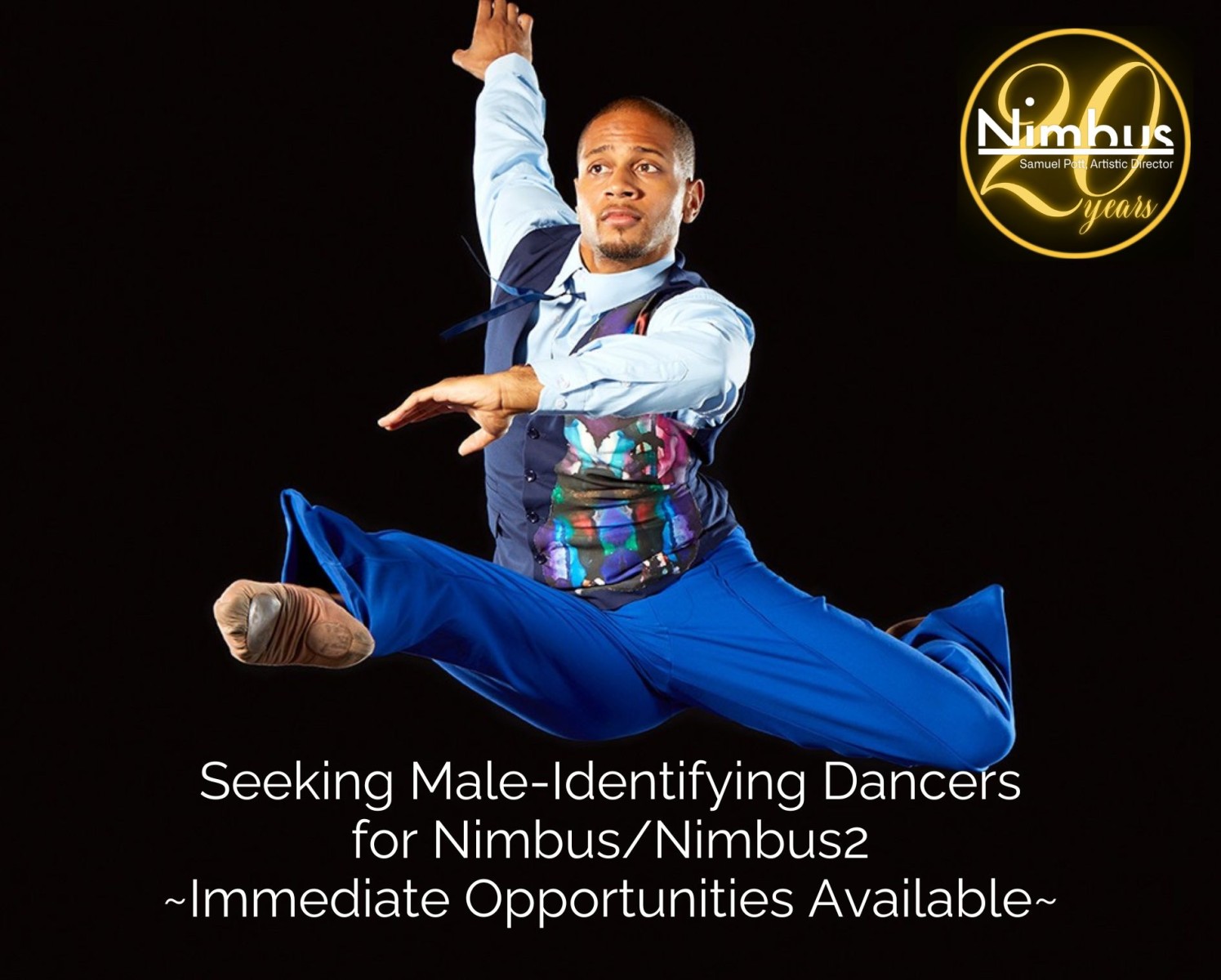 Nimbus Seeks Male-Identifying Dancers for Fall/Winter & Spring Contracts 