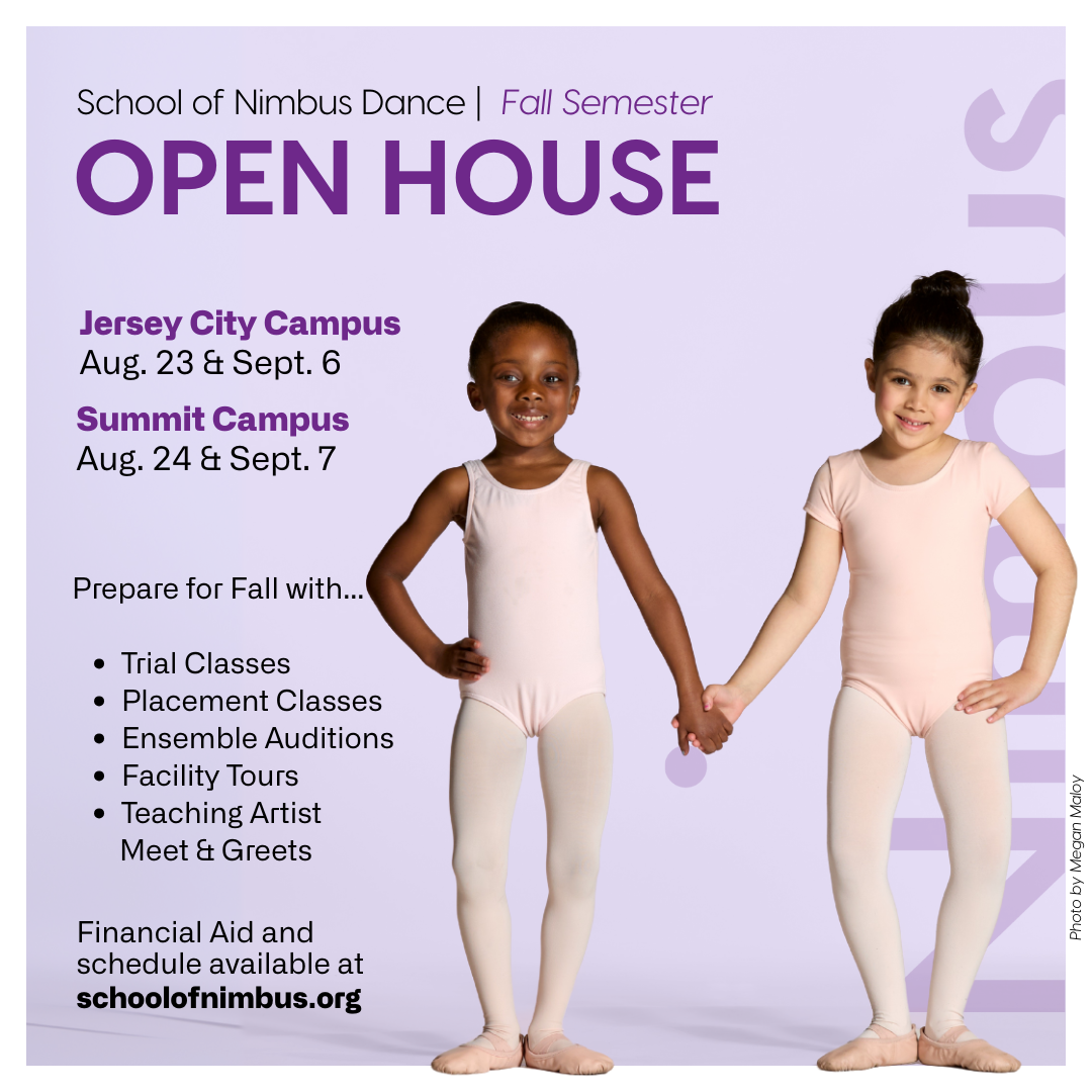 Open House – School of Nimbus Fall Semester (Acro, Tap, Hip Hop, Acting and More!)