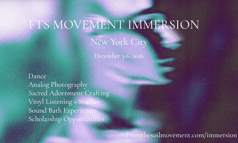 FTS Movement Immersion | DANCE SCHOLARSHIP OPPORTUNITIES (December 3-6, 2026) 